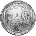 2019 Apollo 11 50th Anniversary Commemorative Clad Uncirculated Half Dollar Reverse