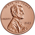 2023 Lincoln Penny Uncirculated Obverse Philadelphia