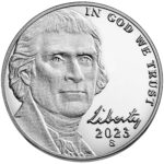 2023 Jefferson Nickel Proof Obverse