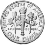 2023 Roosevelt Dime Proof Reverse