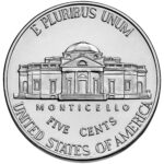 2024 Jefferson Nickel Uncirculated Reverse